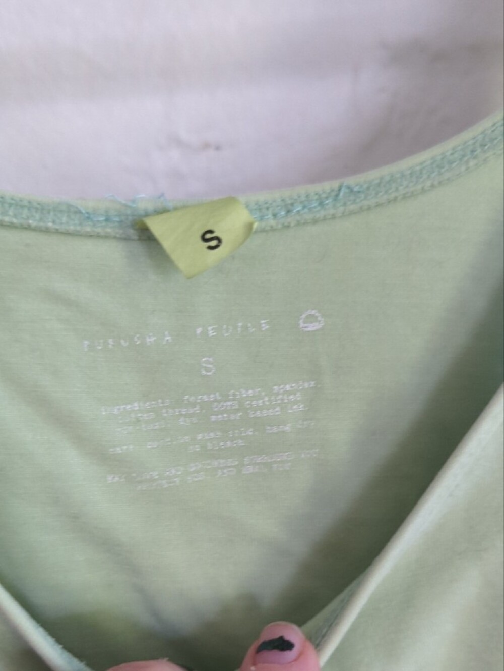 Green Strawberry Bra Crop Top - Picture 2 of 5